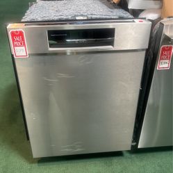 Bosch – 800 Series 24″ Top Control Built-In Dishwasher with CrystalDry, Stainless Steel Tub, 3rd Rack, 42 dBa – Stainless Steel