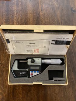 Mitutoyo micrometer 0-1