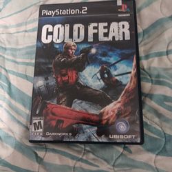 Cold Fear (RARE) (PS2) NEW