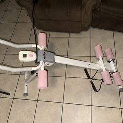 Foldable Home Gym Machine – Abs, Glutes & Legs (Like New)