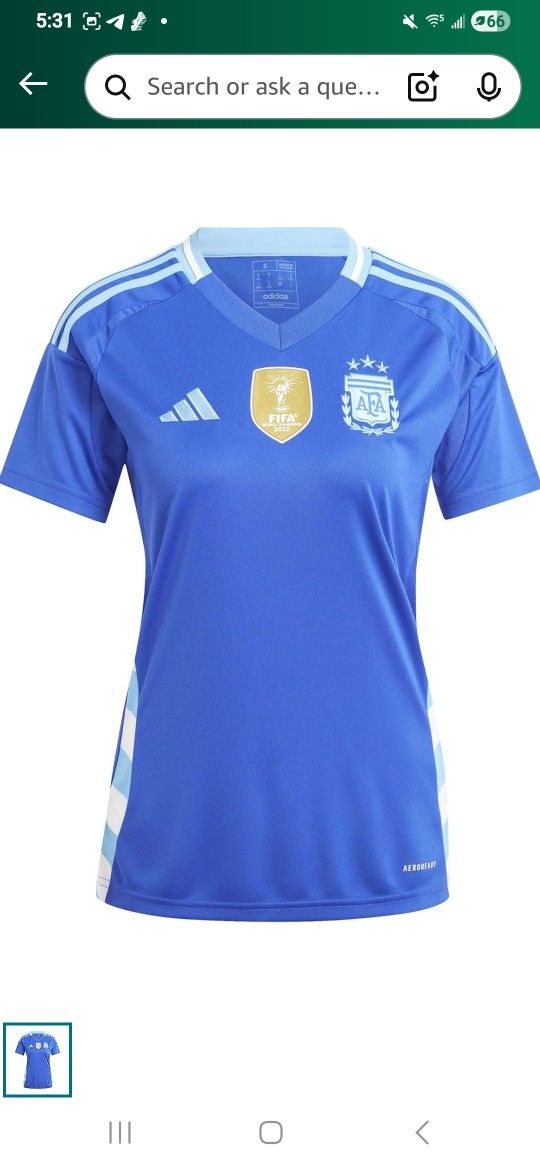 Womens Argentina Jersey 
