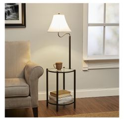 Floor Lamp Coffee Table Lampara Con Mesa