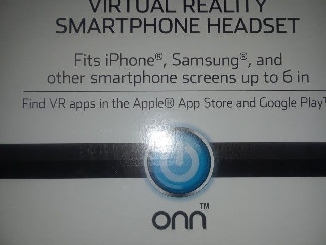 Virtual reality smart phone headset