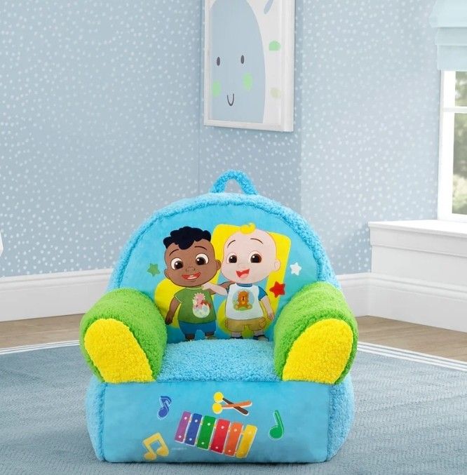 CoComelon Cozee Buddy Chair DAMAGED BOX NOT CHAIR
