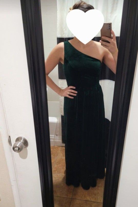 Womens Emerald Green Evening Gown, Bridesmaid Dress, Prom, Wedding, Evening  Date