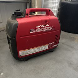 EU 2000i Honda Generator 