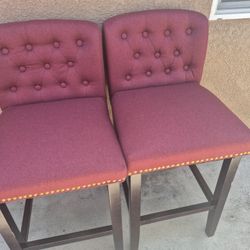 3 Bar Stool Chairs 