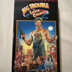 Big trouble in little china . VHS tape $7