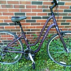 Trek Hybrid Ladies Purple Bike 