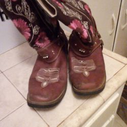 Men's And Women's Pair of Cowboy Boots