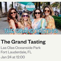 2 VIP To The Grand Tasting