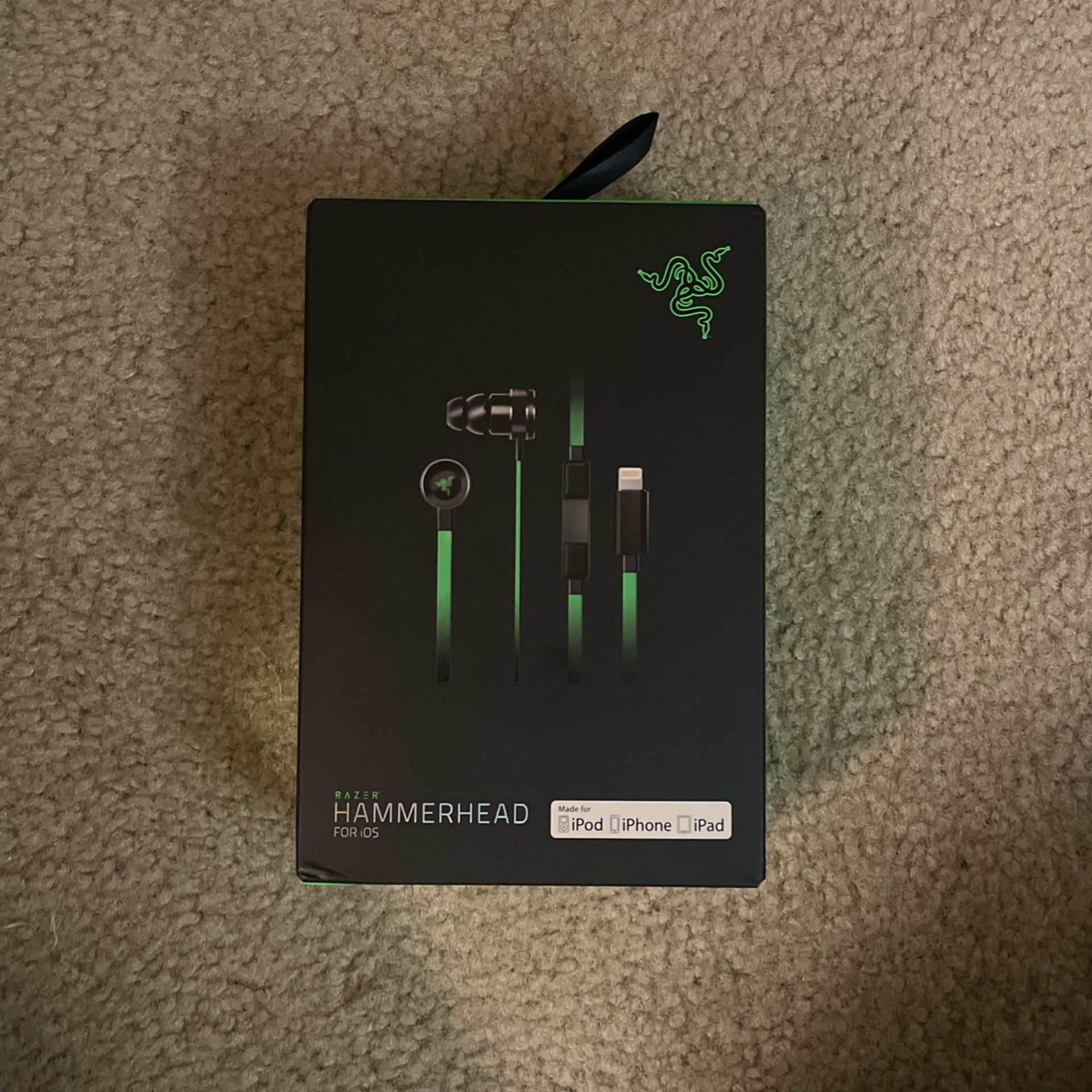 Razer Hammerhead For iOS Wired Headphones