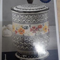 Stoneware Canister