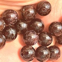 Lot Of 45 6mm Garnet Gemstone Beads