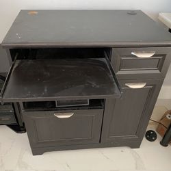 Computer Desk With Built In File Drawer