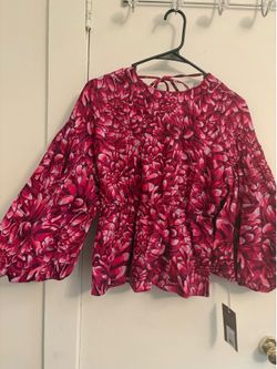 Pink Floral Shirt