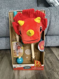 Hop N Ride Triceratops