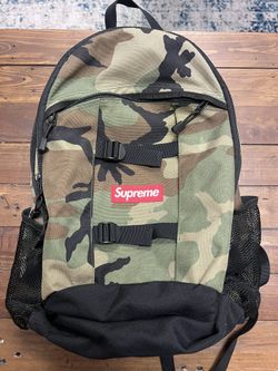 Supreme backpack ss14 camo