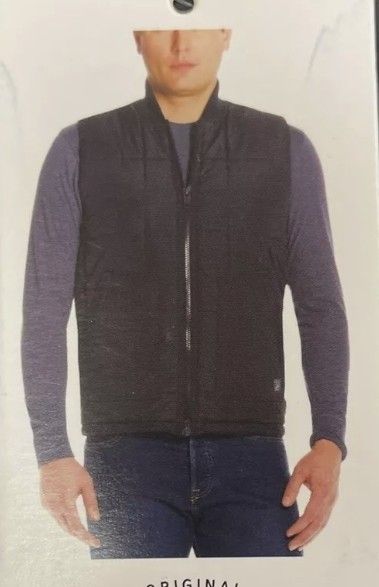 Weatherproof Men's Fleece Lined Quilted Vest