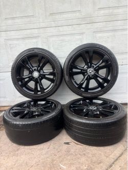 18 inch OEM Mercedes Benz C-Class Staggered Wheels