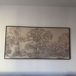 30x60 Modern Framed Art