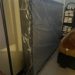 Queen New bed Frame Didn’t Need Never Used Heavy Duty Wood 