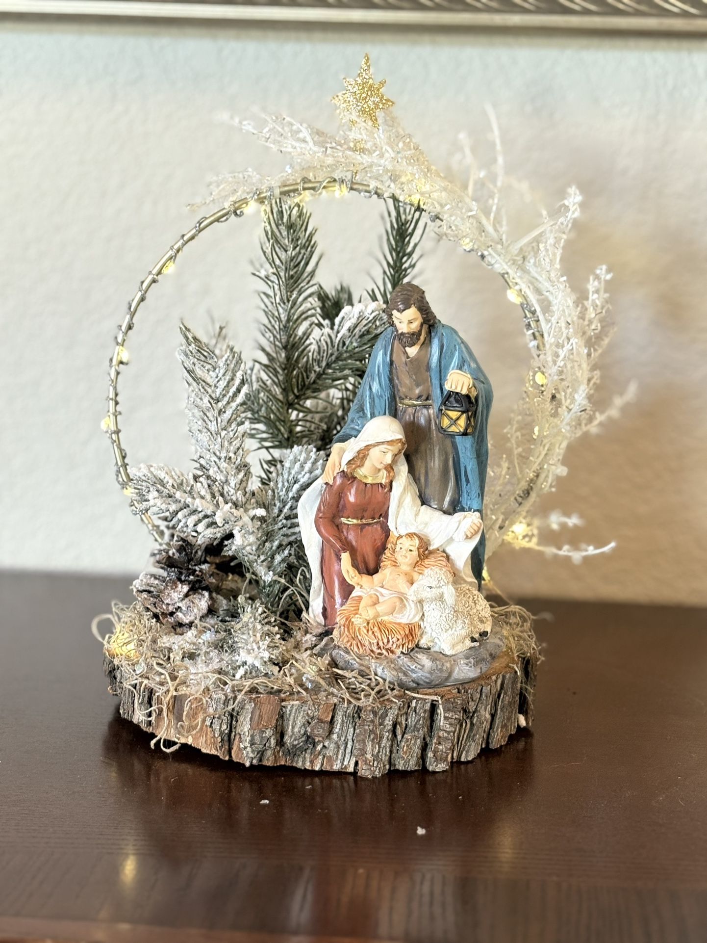 Handmade Nativity Scene 🎄