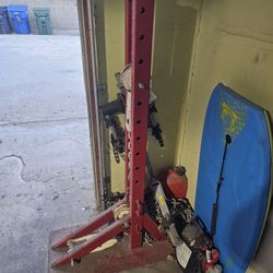 Auto Body ,Car Pulling Post 