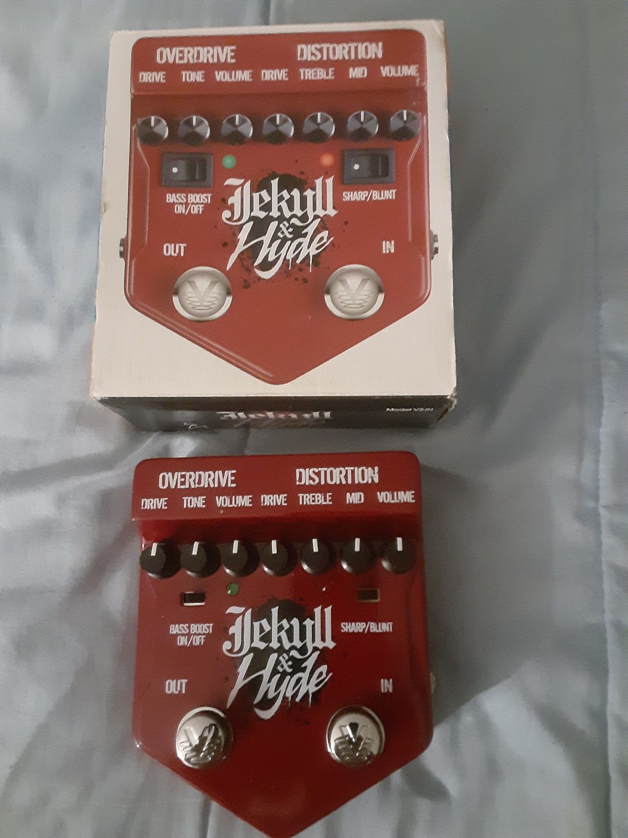 Jekyll and Hyde Overdrive and Distortion Pedal