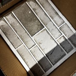 4 Cases $100/Ocean View Light Sandstone Cement Standard Primary Wall Tiles (8 sq. ft./case)