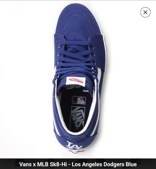 VANS X MLB LA DODGERS BNIB SZ11 120 for Sale in Artesia CA