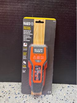 Klein Tools ESF200 Multi-Scan Stud Finder and Wall Scanner with LED Indicators, Fast Auto-Calibration, Detects Wood, Metal, and Live AC, One-Handed Op