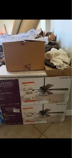 Home Decorators Collection Eliard 52" LED Ceiling Fan