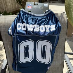 Dallas cowboys XL dog Jersey NWT 