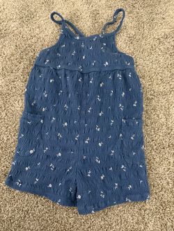 Toddler girl overall