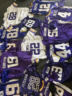 Vintage Vikings Jerseys 50$ a Jersey inquire within
