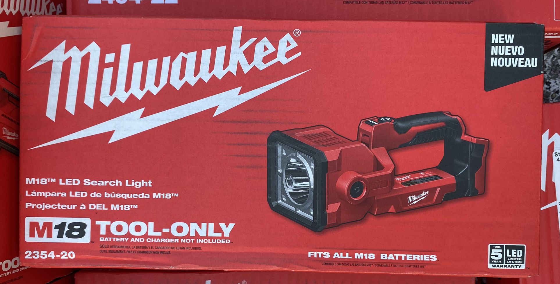 Milwaukee M18 LED Searchlight (Tool Only)
