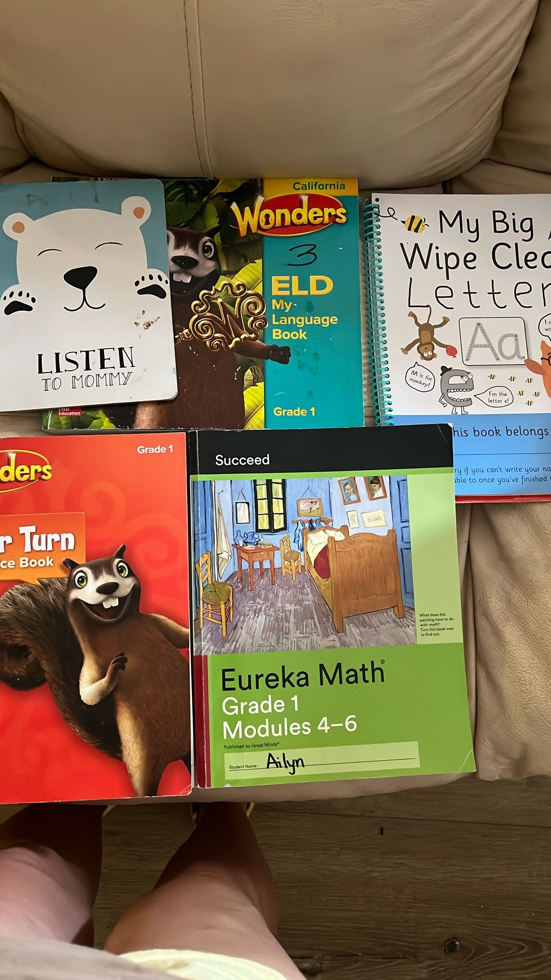 First grade Combo Practice book