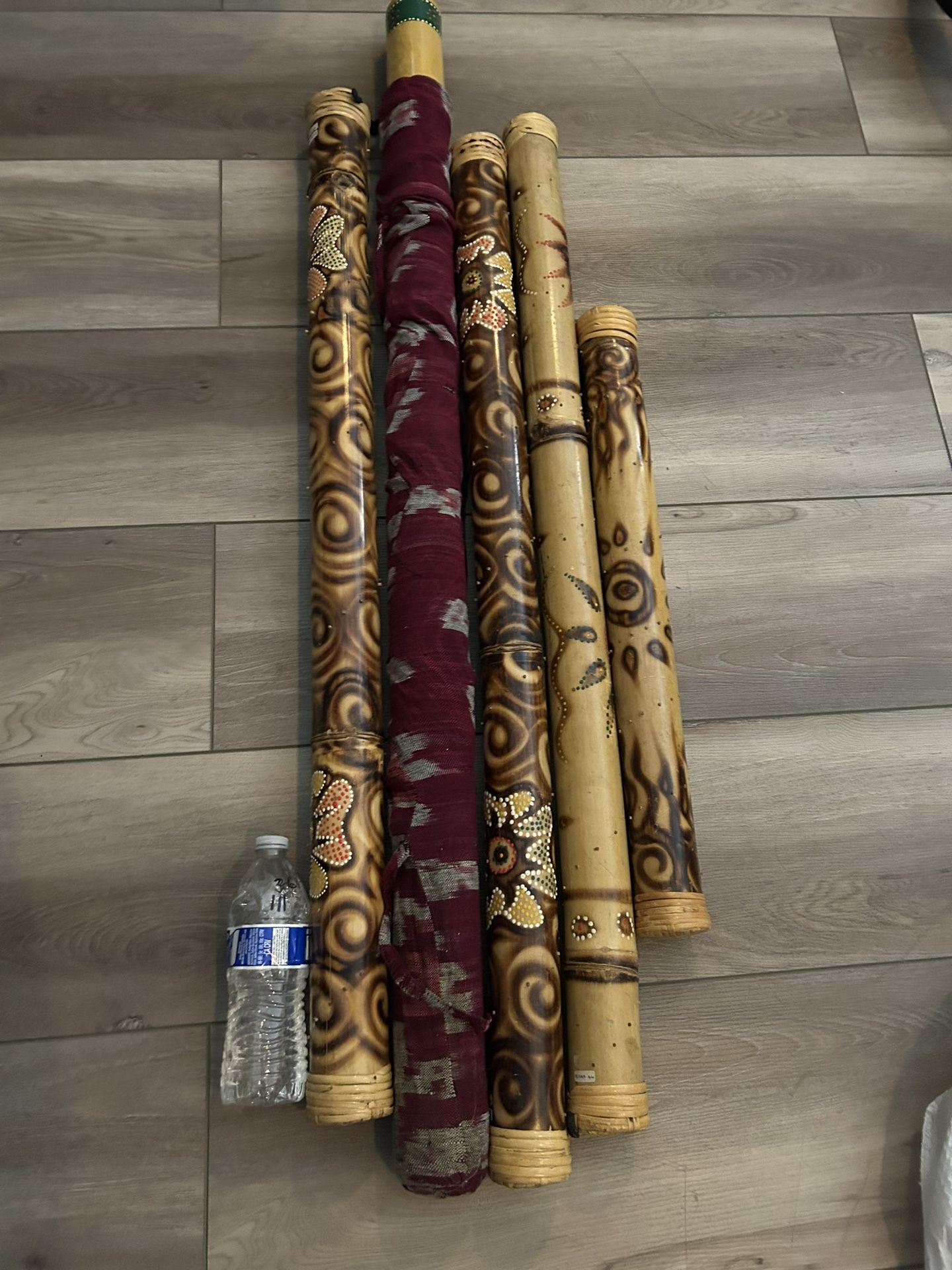 Bamboo Rain Stick Instruments
