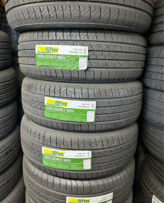  225/60/17 New Tires Set Of 4 Tires Tbb Installed And Balanced Set De 4 Llantas Nuevas Instaladas Y Balanceadas