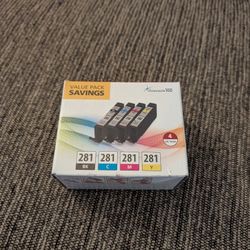 Genuine Canon CLI-281 set