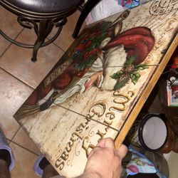 Santa Claus Picture Frame