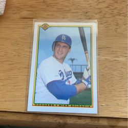 Baseball card Mike Scioscia