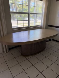 Dining table for 8 people