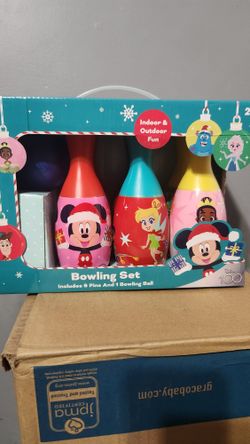 Kids Holiday Bowling Toys