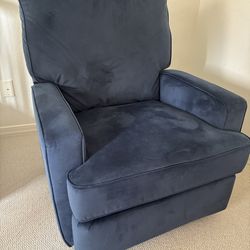 Upholstered Swivel Reclining Glider