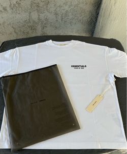 XL Essentials Fear Of God White Shirt