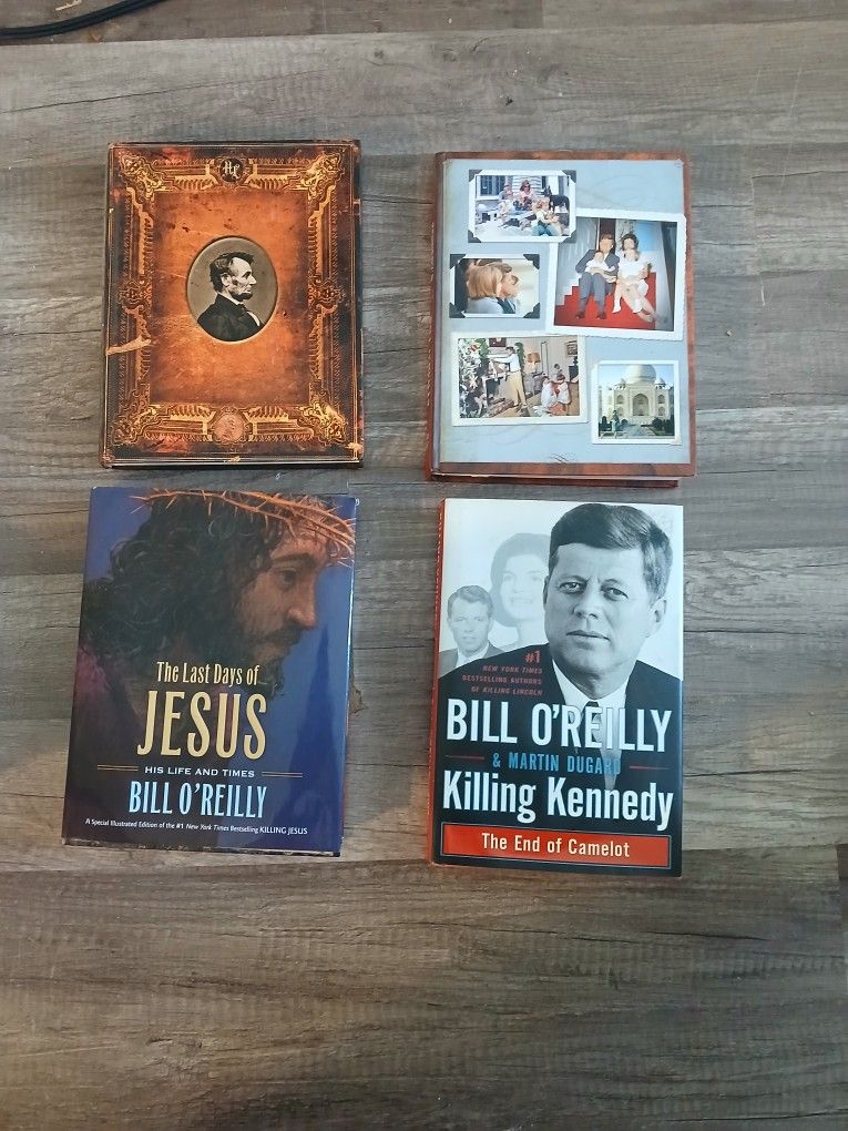 4 1st Edition Bill O'Reilly Books