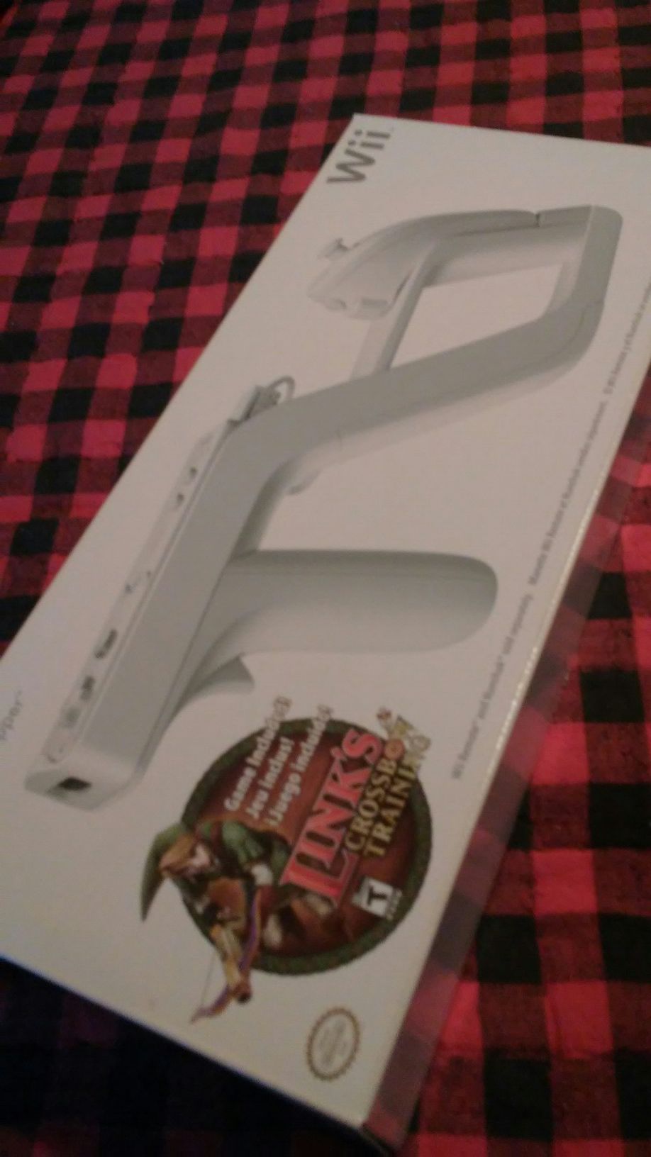 Wii gun and game.