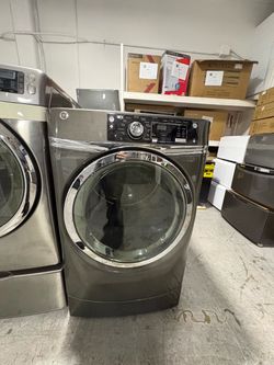 GE Front Load Dryer Graphite